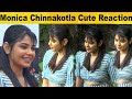 Monica Chinnakotla Cute Reaction SYNC Movie Press Meet