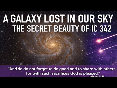 IC 342: The Hidden Spiral Galaxy Behind the Milky Way