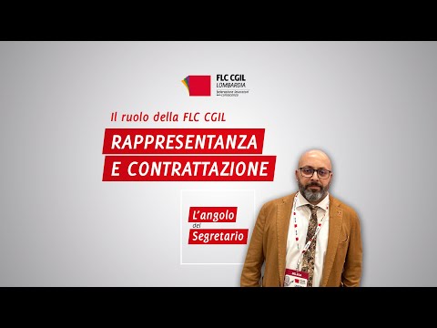 L'ANGOLO DEL SEGRETARIO - Contrattazione e rappresentanza