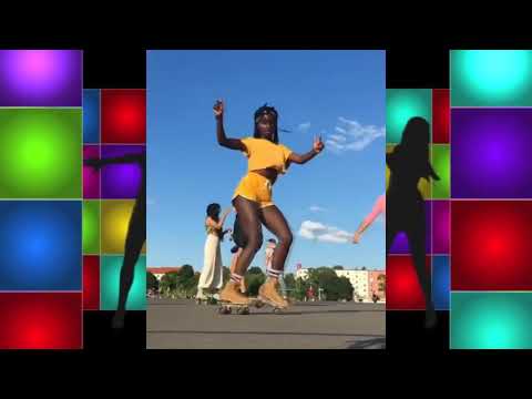 Dance girl on roller skates - In Deep We Trust -  Basen Pool ((( Party Dub Mix )))