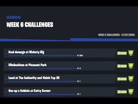 Chapter 2 Season 3 Week 6 Challenges Leaked [Fortnite Battle Royal]
