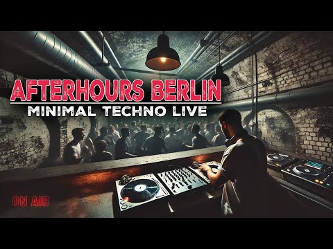 Berlin Minimal Techno Vinyl Mix  / Live Stream