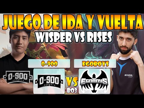 0-900 VS EGOBOYS BO2[GAME 1] WISPER VS ALONE- BITEL TRUE FIGHTERS - DOTA 2 PRO