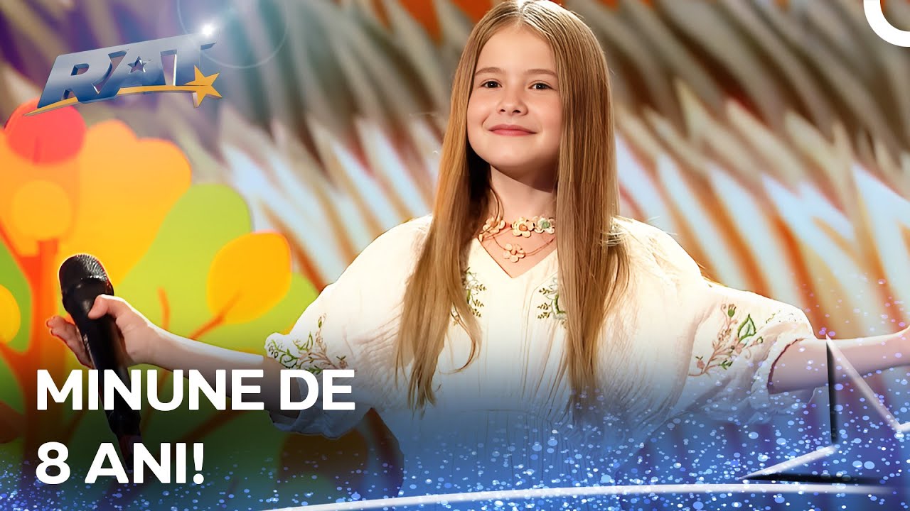 La Vârsta De 8 Ani, A UIMIT Juriul! | Românii Au Talent