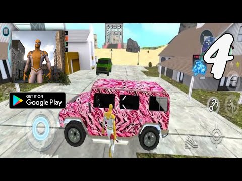 Spider Gangster Crime City Gameplay Walkthrough Part 4 (Android)