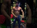 Bunty dayer posing at gym