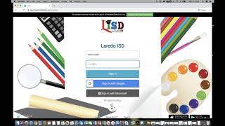 Laredo ISD ClassLink and Google Classroom Tutorial 2020