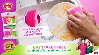 Scotch Brite 3M Scotch‑Brite® + Scourer Sponge + 2026 + Short Ad Spot