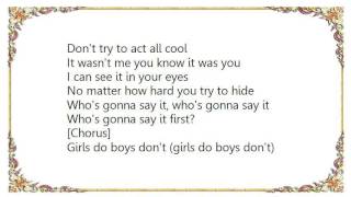 Bardot - Girls Do Boys Don't Lyrics