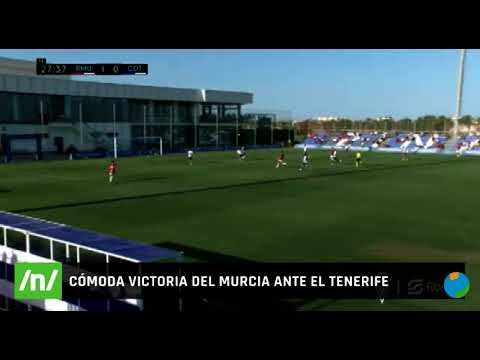 04/08/2022 Cómoda victoria de pretemporada del Real Murcia frente al Tenerife