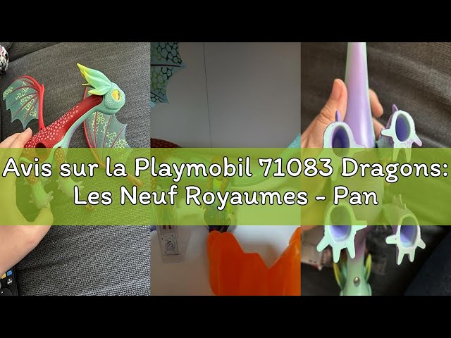 Vídeo relacionado con PLAYMOBIL DreamWorks Dragons 71083 Dragons, The Nine Realms Feathers y Alex, a Partir de 4 años