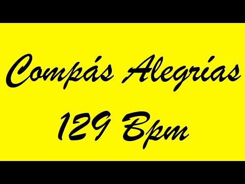 Compás Alegrías 129 Bpm - Bases Flamencas