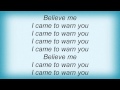 Augie March - Believe Me Lyrics_1