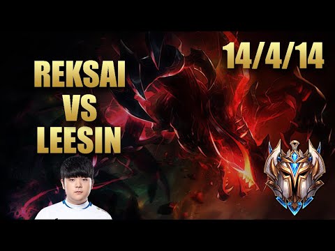 DWG Canyon RekSai Jungle Vs Leesin - KR Challenger Patch 9.20