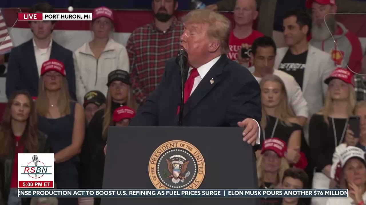 Mike Rogers & John James Join President Trump to Make Their Case Ahead of Midterms - 10/25/26