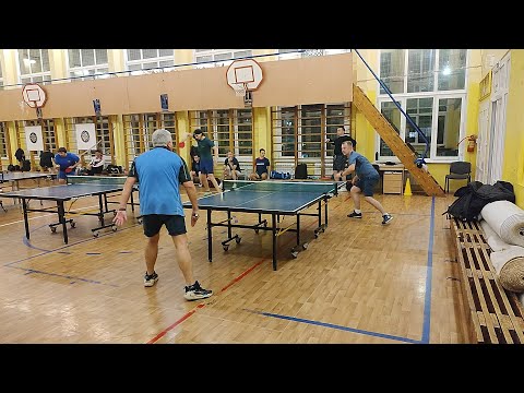 Отбор. Красненький П. (707) - Ларин Е. (542) Купчино 23.10.2023 турнир по настольному теннису