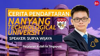 EP26: CERITA PENDAFTARAN MASUK KULIAH NANYANG TECHNOLOGICAL UNIVERSITY!! | SINGAPORE