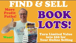 Selling Book Lots- examples, what to look for, and how to tips!