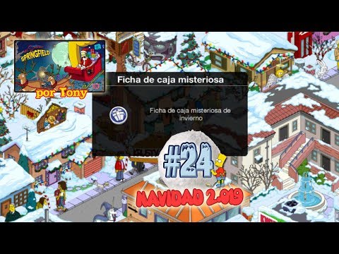 Los Simpson Springfield "Navidad'19: Capítulo 24 - Quinta Ficha de Caja Mist. de Invierno" por Tony