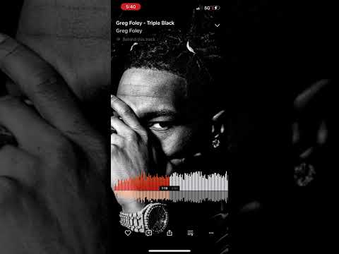 Greg Foley - Triple Black