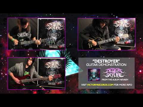 DESIGN THE SKYLINE "Destroyer" Guitar/Bass/Keys Demonstration