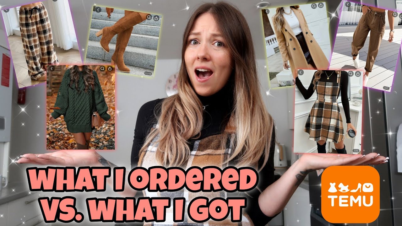 HUGE TEMU HAUL | 2025 AUTUMN CLOTHING TRY-ON HAUL | WHAT I ORDERED VS WHAT I GOT