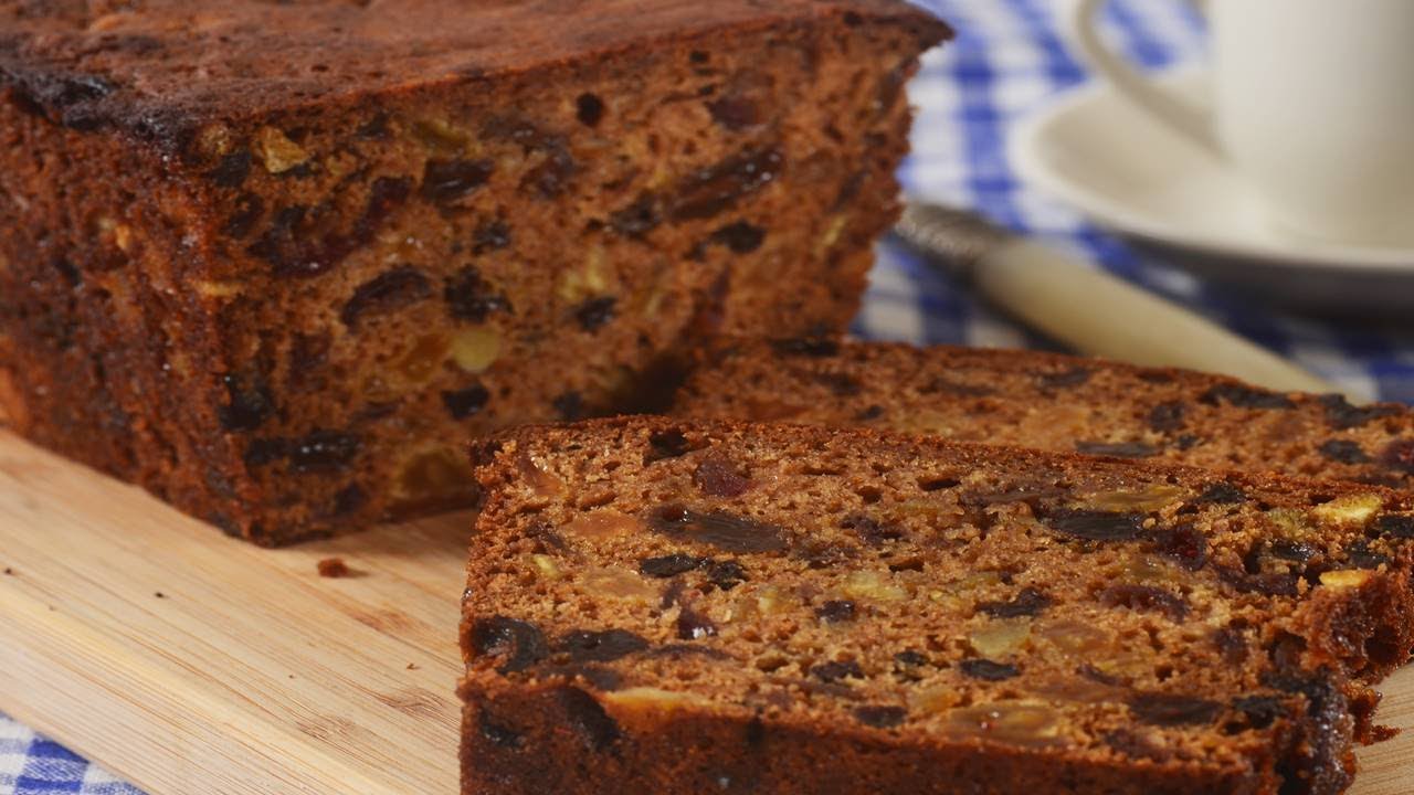 Easy Fruit Cake Recipe Demonstration - Joyofbaking.com