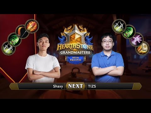 Shaxy vs TIZS | 2021 Hearthstone Grandmasters Asia-Pacific | Decider | Season 2 | Week 7