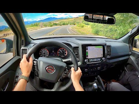 Towing 5700lbs in the 2022 Nissan Frontier Pro-4X - POV Driving Impressions