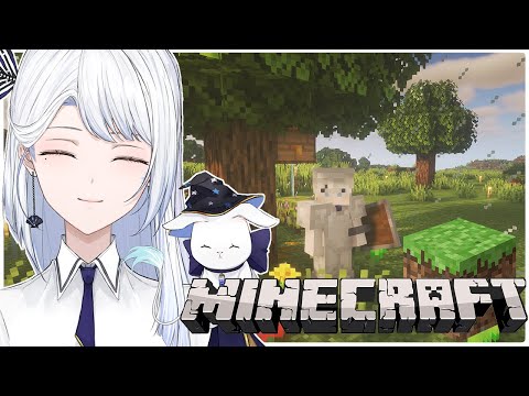 【Minecraft】 Explore More Map & Let's Find Our First Village!【Jin尋 Channel】| EN Vtuber
