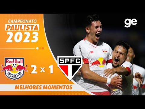 Gols e lances de Red Bull Bragantino x São Paulo