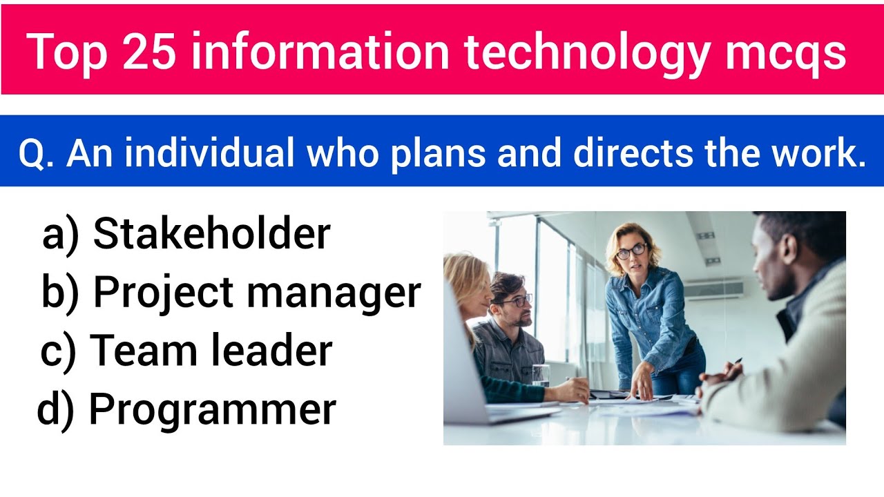 top 25 mcq on information technology | information technology mcqs