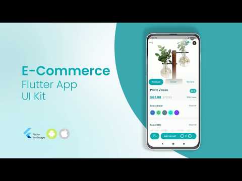 Flutter E-Commerce App UI Kit