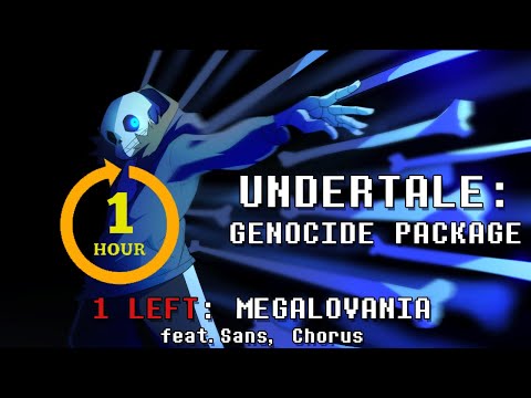 Undertale Genocide Package - Megalovania One Hour ft. Steel