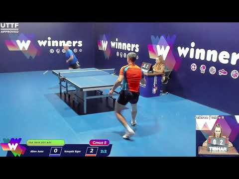 Aliev Anar - Kovpak Egor . WINners CUP Table Tennis 8 16.12.2020 20:45