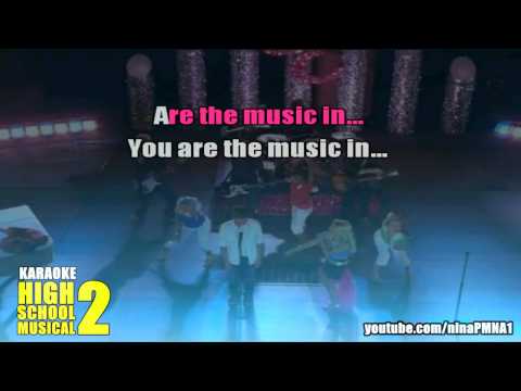 KARAOKE You Are The Music In Me (Sharpay Version) High School Musical 2