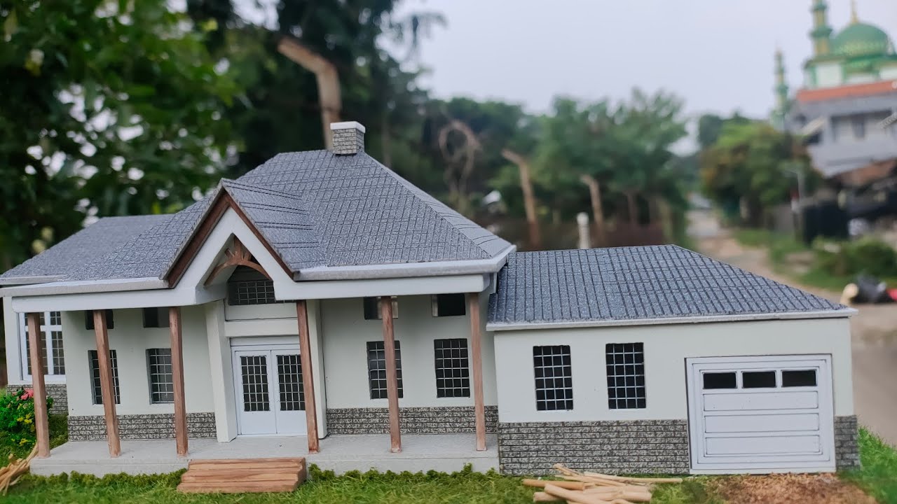 Maket Rumah Skala 1:100