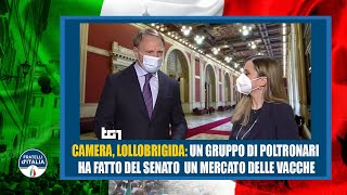 Lollobrigida: Un gruppo di poltronari ha fatto del Senato della Repubblica un mercato delle vacche