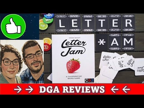 DGA Reviews Board Games: Letter Jam (Cozy Game Night)