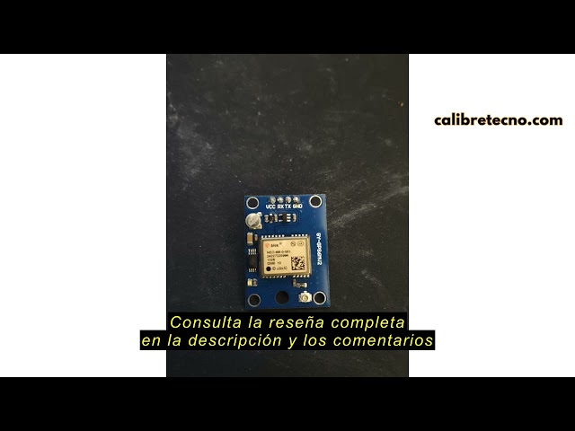 Vídeo relacionado con AYWHP 2 PCS GY-NEO6MV2 Módulo de Control de Vuelo GPS 3V-5V con Antena súper cerámica, Compatible con Arduino (módulo + Antena)