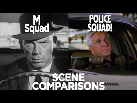 M Squad (1957-1960) & Police Squad! (1982) Side-by-Side comparison