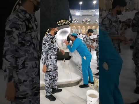 Holy Kaba🕋😘 Kissing  Black Stone Hajre Aswad #subhanallah #shorts #ytshorts