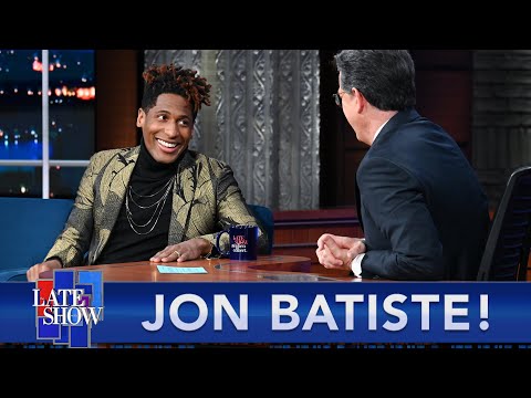 5x GRAMMY Winner Jon Batiste Comes Home To The Late Show