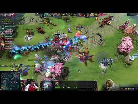 Ending to game 2 of PSG.LGD vs T1 - Most insane game of TI 10 so far!