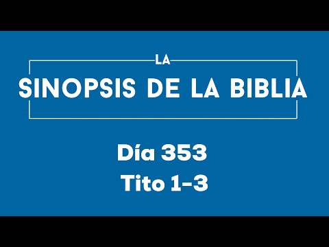 Día 353 (Tito 1-3)