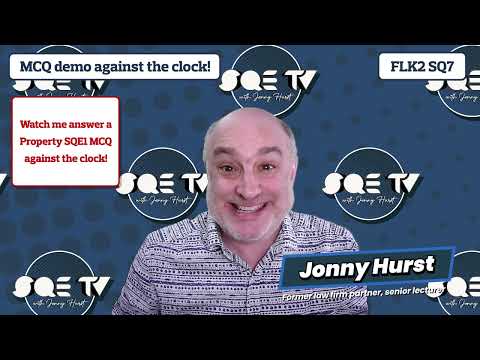 SQETV | Episode 27 | MCQ demo FLK2 SRA SQ7