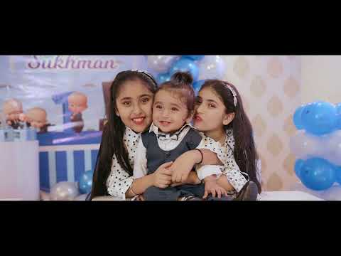 Sukhman's First Bday