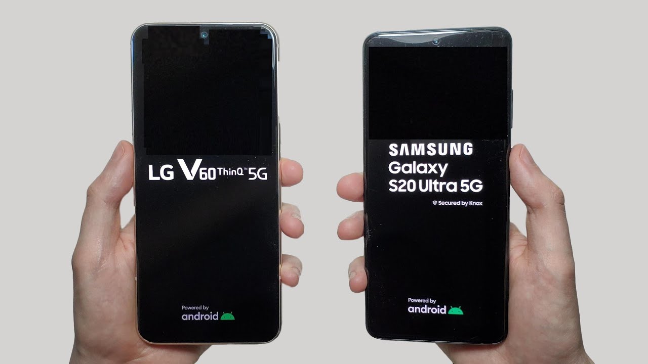 LG V60 5G vs Galaxy S20 Ultra 5G Speed Test, Speakers, Battery & 100X Camera Test!