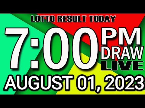 LIVE 7PM STL RESULT TODAY AUGUST 01, 2023 LOTTO RESULT WINNING NUMBER