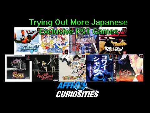You've NEVER Played These PS1 Games... (Japanese PS1 Games Updated) - Affro's Curiosities